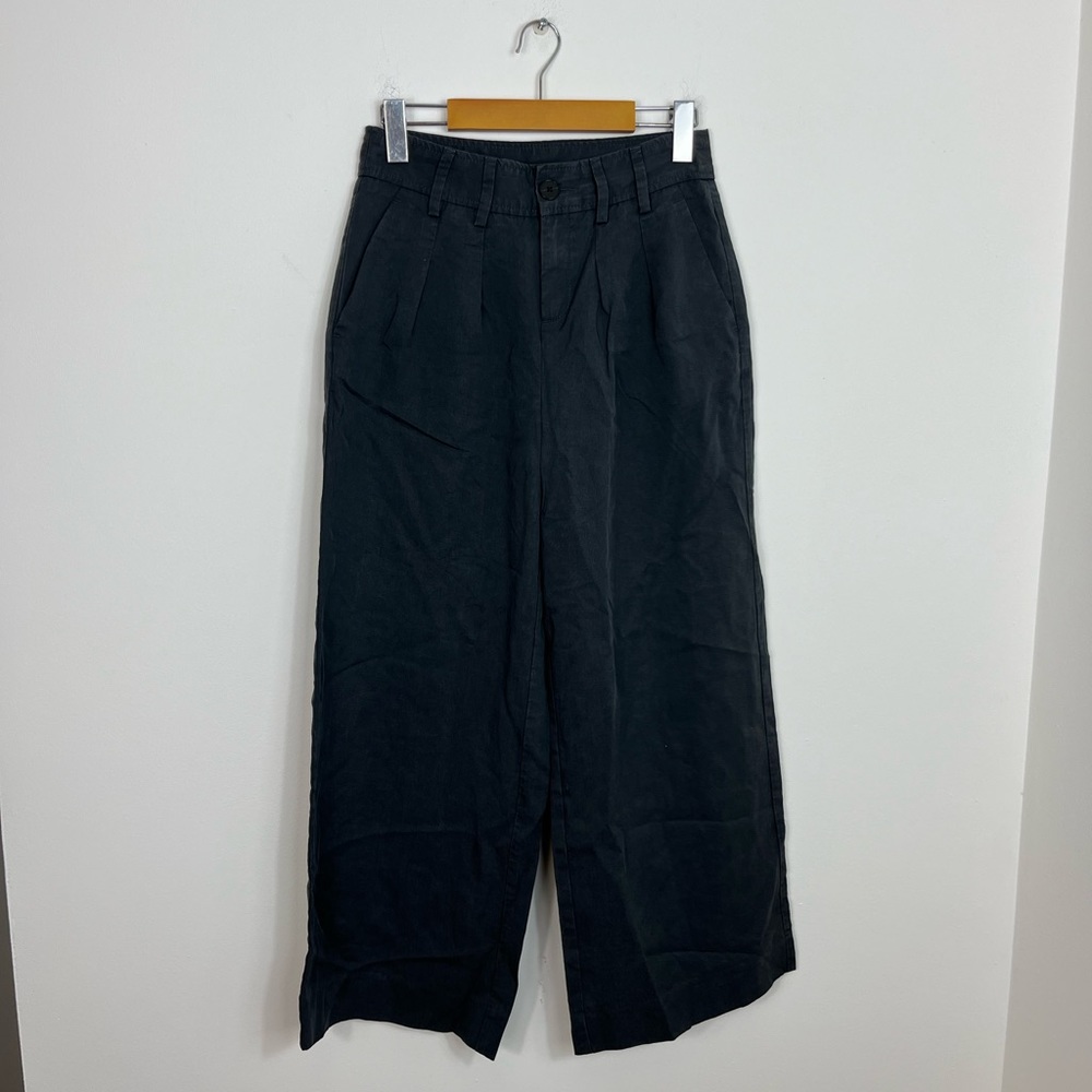 Banana Republic Lyocell Wide Leg Pants Sz 2